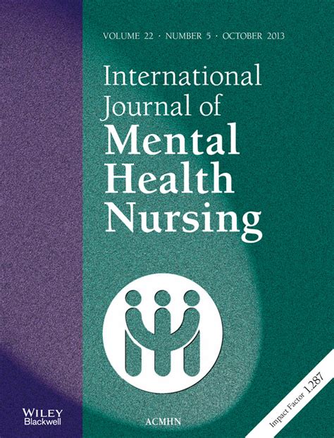 international journal of mental health nursing
